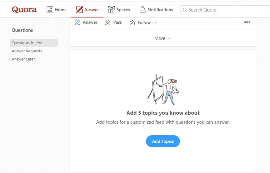 Buyer persona on Quora Buyer persona research on Quora