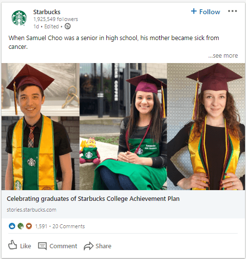 Starbucks Instagram marketing