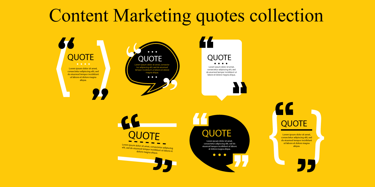 Content marketing quotes