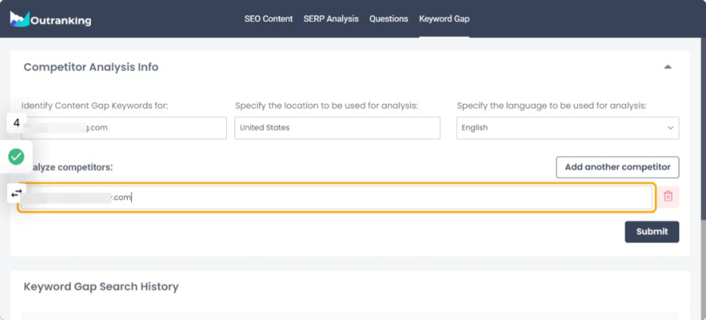 Competitor analysis