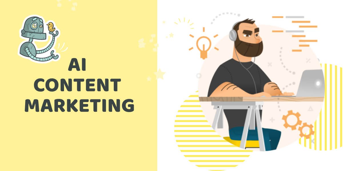 AI content marketing header