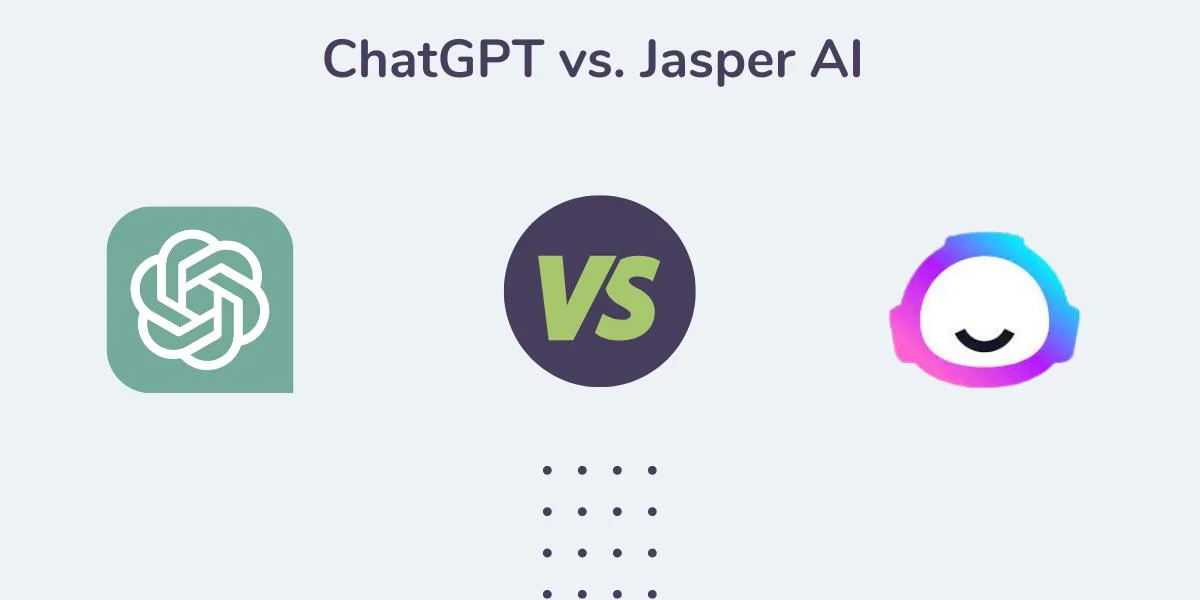 ChatGPT vs Jasper AI header